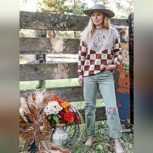 Wild Checlmate Sweater